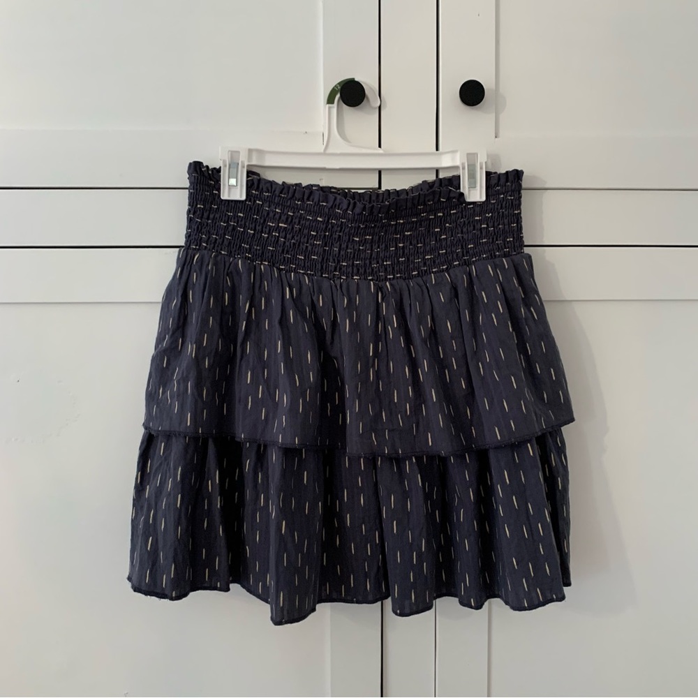 Universal Thread Blue Pull On Smocked Tiered Skir… - image 6